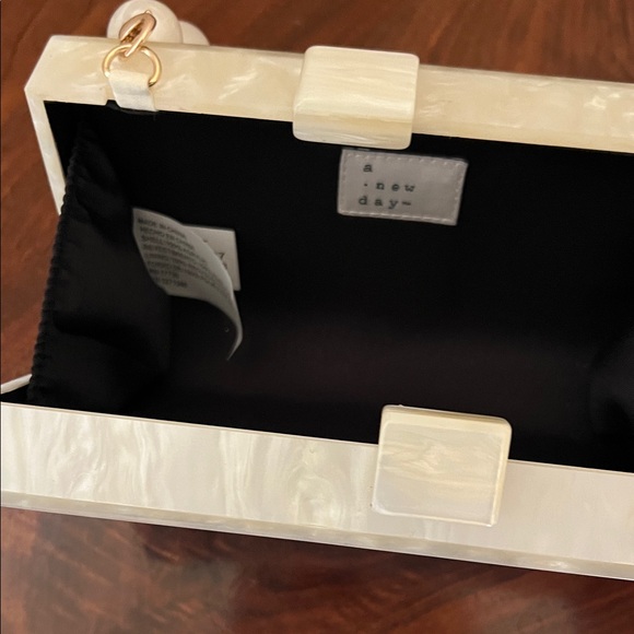A New Day Pearl Handle Clutch - Picture 2 of 5